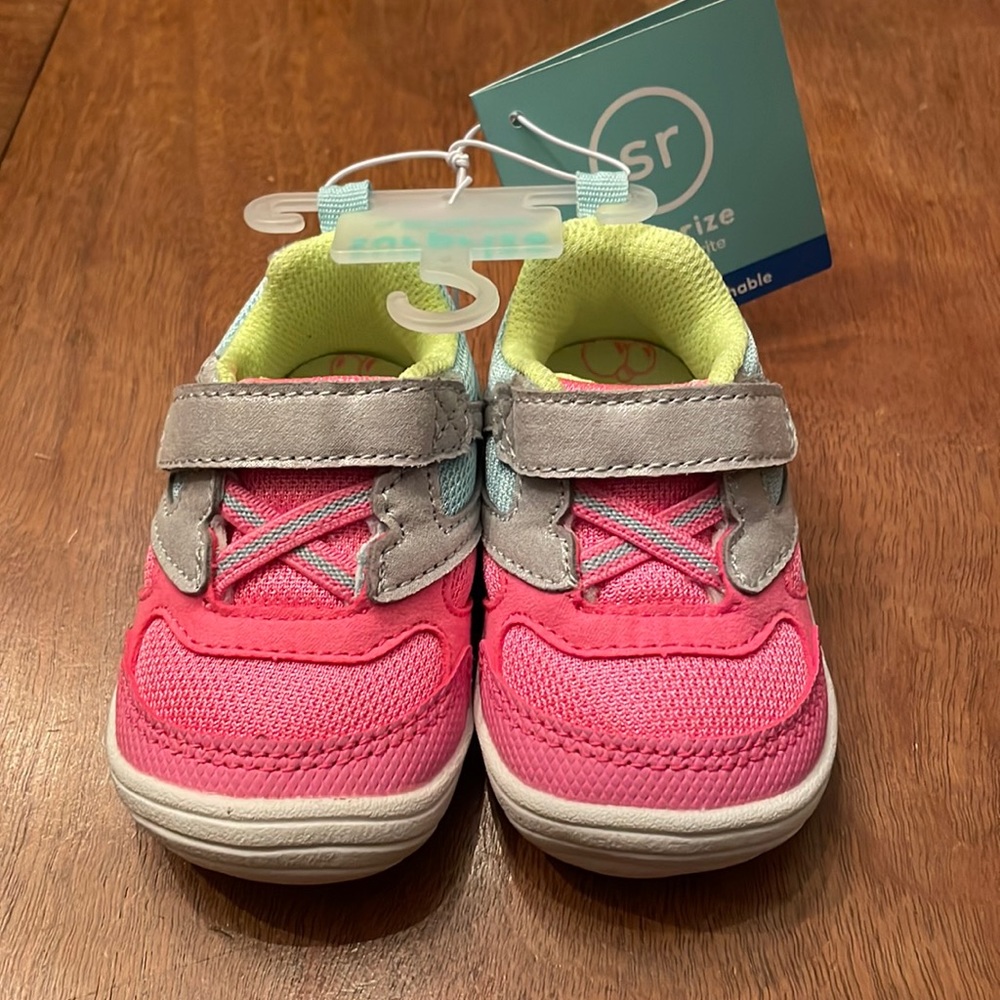 Baby Girls' Surprize by Stride Rite Chase Sneakers - Pink size 3 medium width